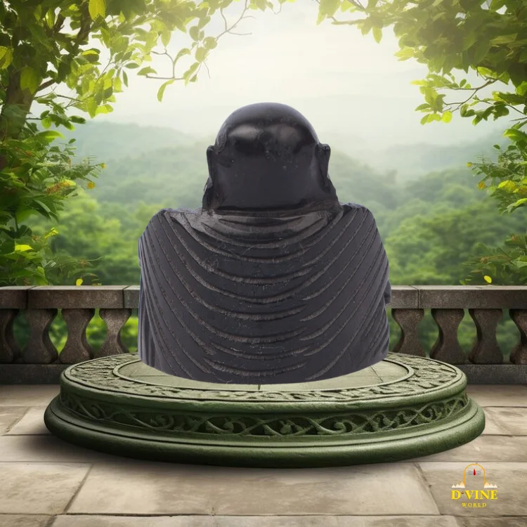 Karungali Kubera Sitting Statue